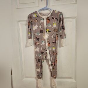 Little sleepies bamboo pajamas 12-18 months